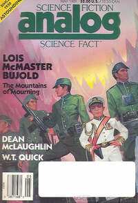 Analog Science Fact & Fiction May 1989 magazine back issue cover
