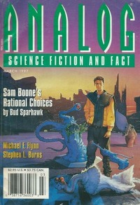 Analog Science Fact & Fiction March 1997 magazine back issue cover
