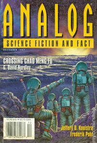 Analog Science Fact & Fiction December 1997 magazine back issue cover