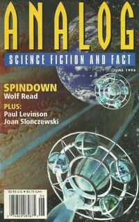Analog Science Fact & Fiction June 1998 magazine back issue cover