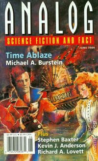 Analog Science Fact & Fiction June 2004 magazine back issue cover