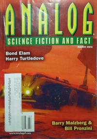 Analog Science Fact & Fiction March 2013 magazine back issue cover
