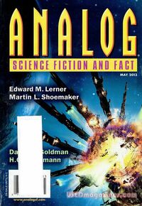 Analog Science Fact & Fiction May 2013 magazine back issue cover