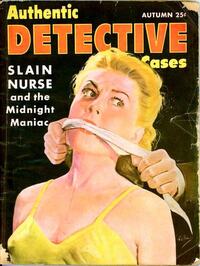 Authentic Detective Cases # 3, Fall 1944 magazine back issue cover