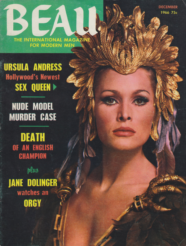 Beau December 1966 December 1966 magazine back issue cover