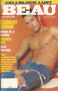Beau October 1996 magazine back issue cover