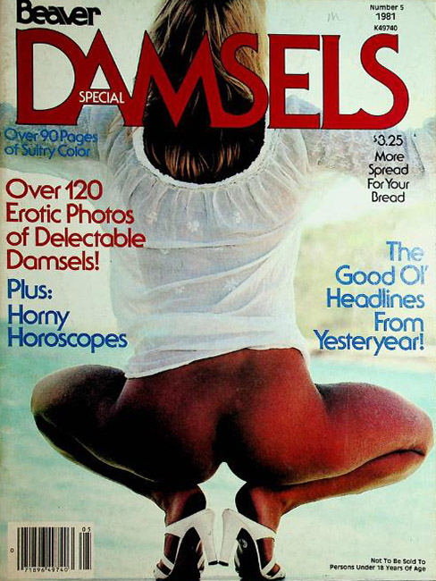 Beaver Special # 5, Damsels Number #5 magazine back issue cover