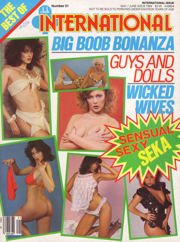 Best of Club International # 21 Number #21 magazine back issue cover