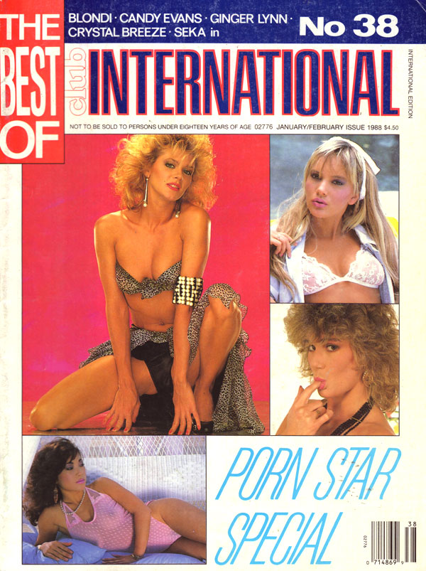 Best of Club International # 38 Number #38 magazine back issue cover