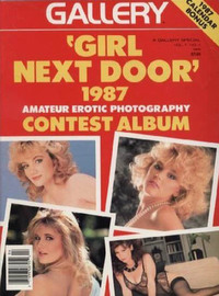 Best of Gallery January 1987, Girl Next Door Contest Album magazine back issue cover