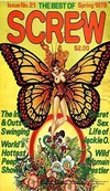 Best of Screw # 21 magazine back issue cover