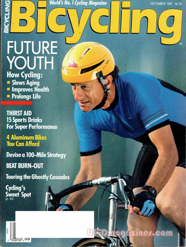 Bicycling September 1987 September 1987 magazine back issue cover