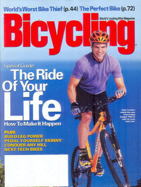 Bicycling September 2002 magazine back issue cover