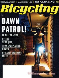 Bicycling August 2016 magazine back issue cover