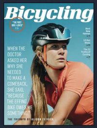 Bicycling August 2018 magazine back issue cover