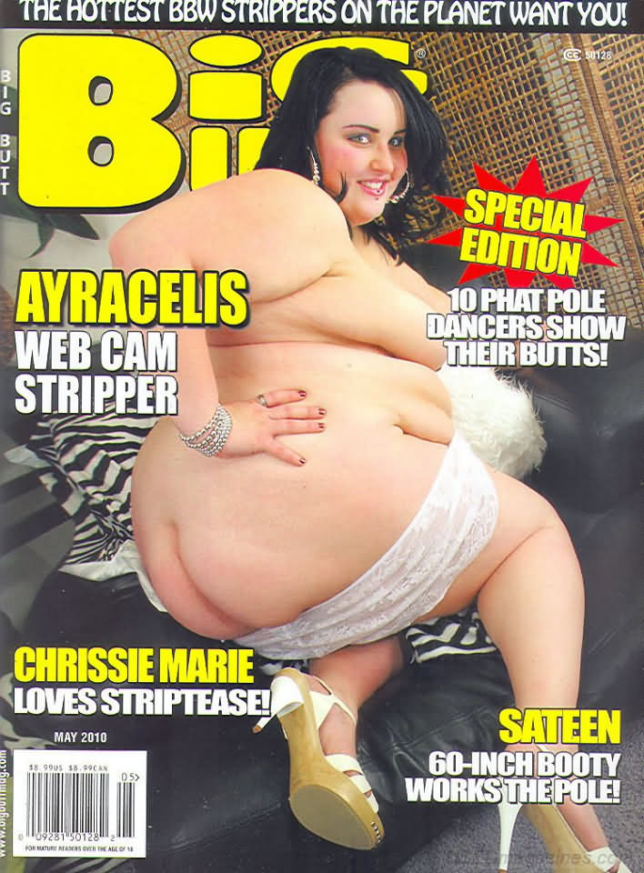 Big Butt May 2010 May 2010 magazine back issue cover