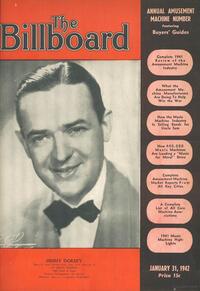 Billboard January 31, 1942 magazine back issue cover