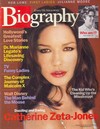 Biography February 2001 magazine back issue cover