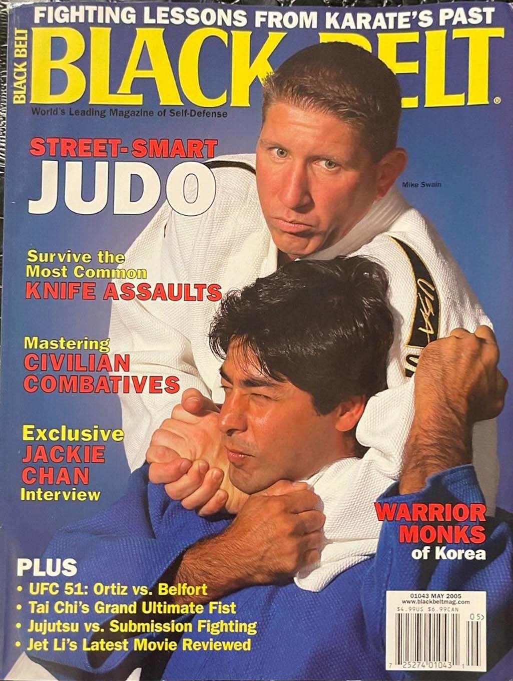Black Belt May 2005 May 2005 magazine back issue cover