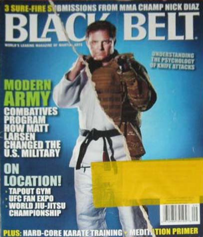 Black Belt September 2010 September 2010 magazine back issue cover