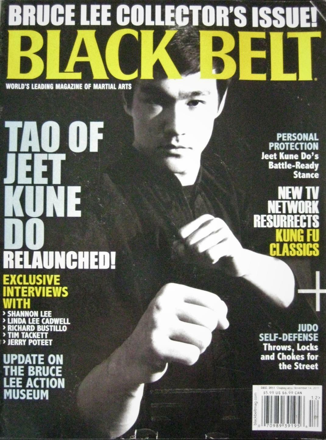 Black Belt December 2011 December 2011 magazine back issue cover