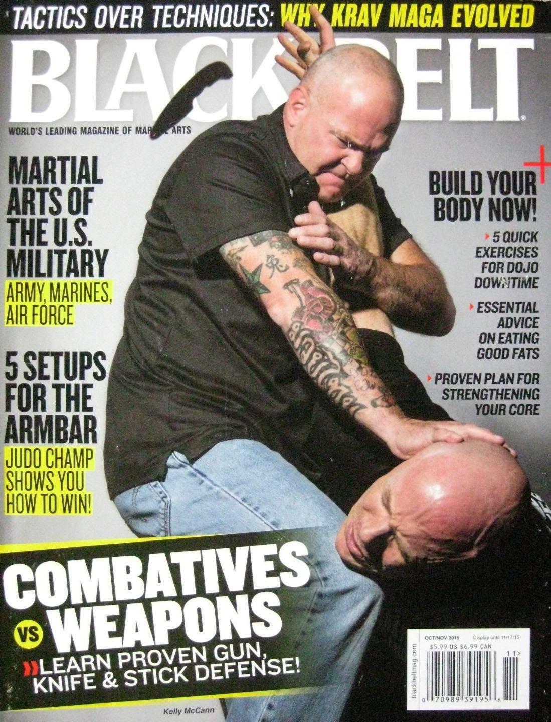 Black Belt October/November 2015 October 2015 magazine back issue cover