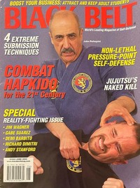 Black Belt June 2003 magazine back issue cover