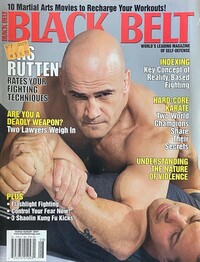 Black Belt August 2007 magazine back issue cover