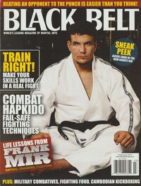 Black Belt July 2010 magazine back issue cover