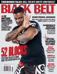 Black Belt June/July 2019 magazine back issue cover
