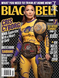 Black Belt June/July 2020 magazine back issue cover