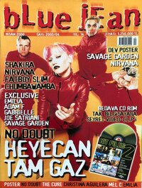 Blue Jean April 2000 magazine back issue cover
