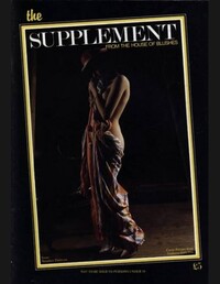 Blushes Supplement # 13 magazine back issue cover
