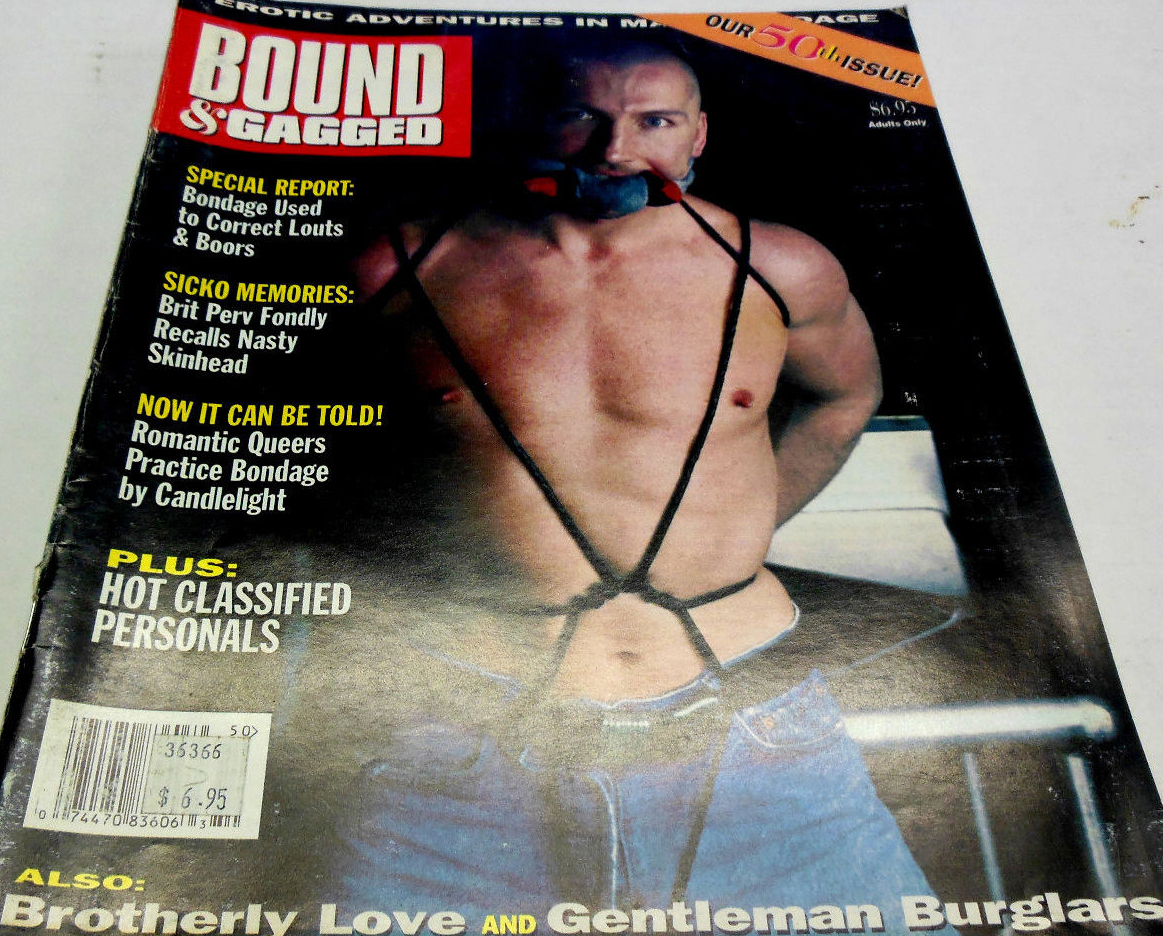 Bound & Gagged # 50 Number #50 magazine back issue cover
