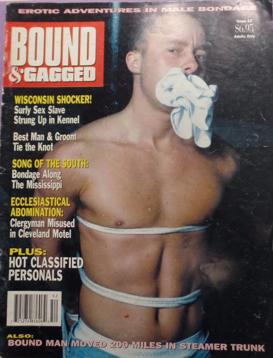 Bound & Gagged # 52 Number #52 magazine back issue cover