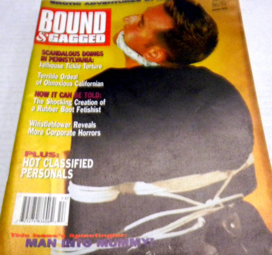 Bound & Gagged # 53 Number #53 magazine back issue cover