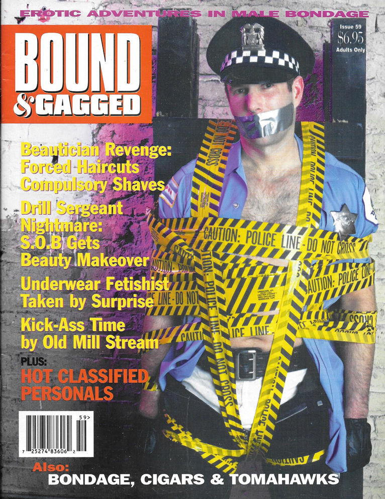 Bound & Gagged # 59 Number #59 magazine back issue cover