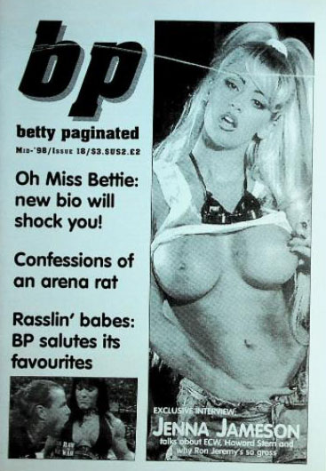 BP (Betty Paginated) # 18 Number #18 magazine back issue cover
