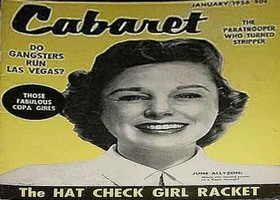 Cabaret January 1956 magazine back issue cover