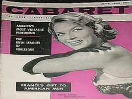 Cabaret June 1956 magazine back issue cover