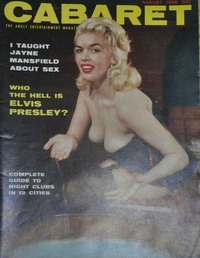 Cabaret August 1956 magazine back issue cover
