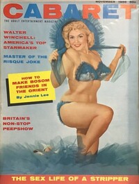 Cabaret November 1956 magazine back issue cover