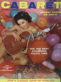 Cabaret January 1957 magazine back issue cover