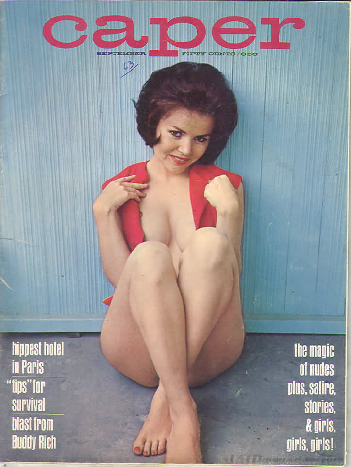 Caper September 1963 September 1963 magazine back issue cover