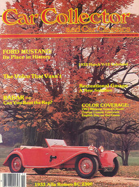 Car Collector and Car Classics November 1983 magazine back issue cover
