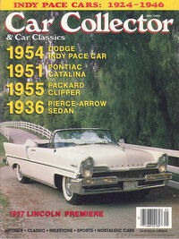 Car Collector and Car Classics May 1989 magazine back issue cover
