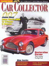 Car Collector and Car Classics November 2004 magazine back issue cover