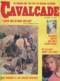 Cavalcade September 1960 magazine back issue cover