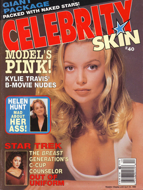 Celebrity Skin # 40, March 1995 Number #40 magazine back issue cover
