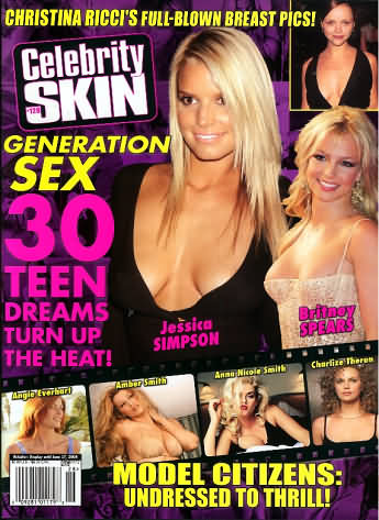 Celebrity Skin # 128 Number #128 magazine back issue cover
